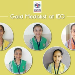 achievement by securing medals at school level in the IEO.