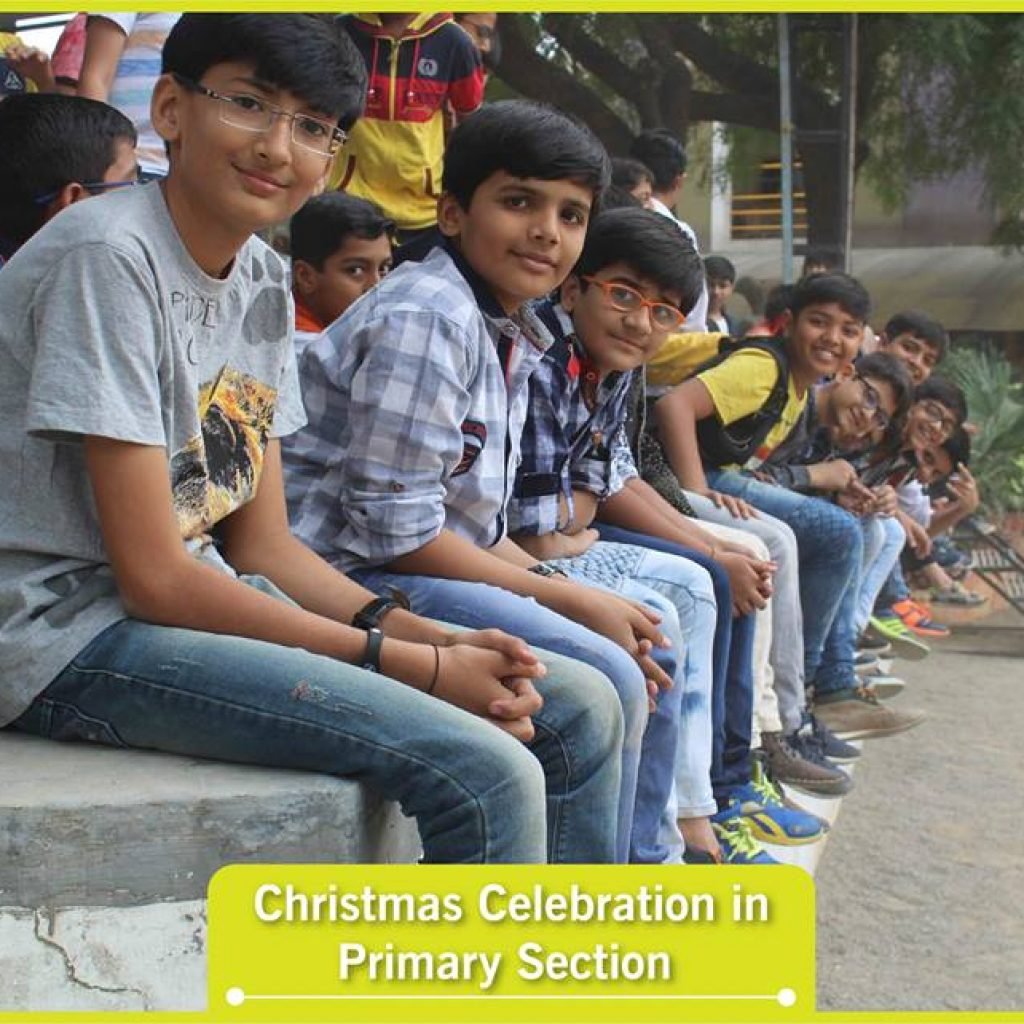 Christmas Celebration was done at Eklavya Public School