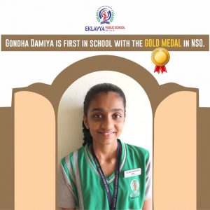 Our student Gondha Damiya got a medal