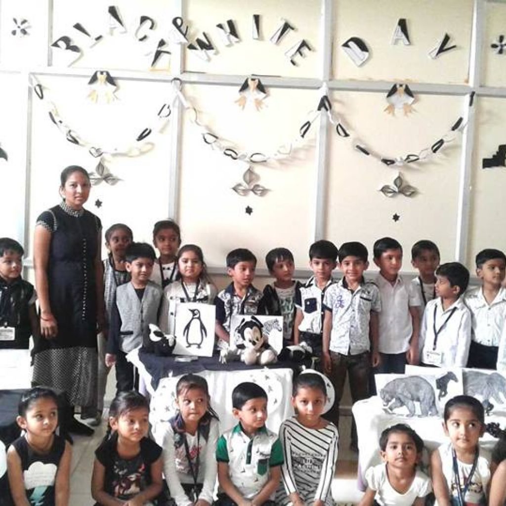 celebrated Black & White Day