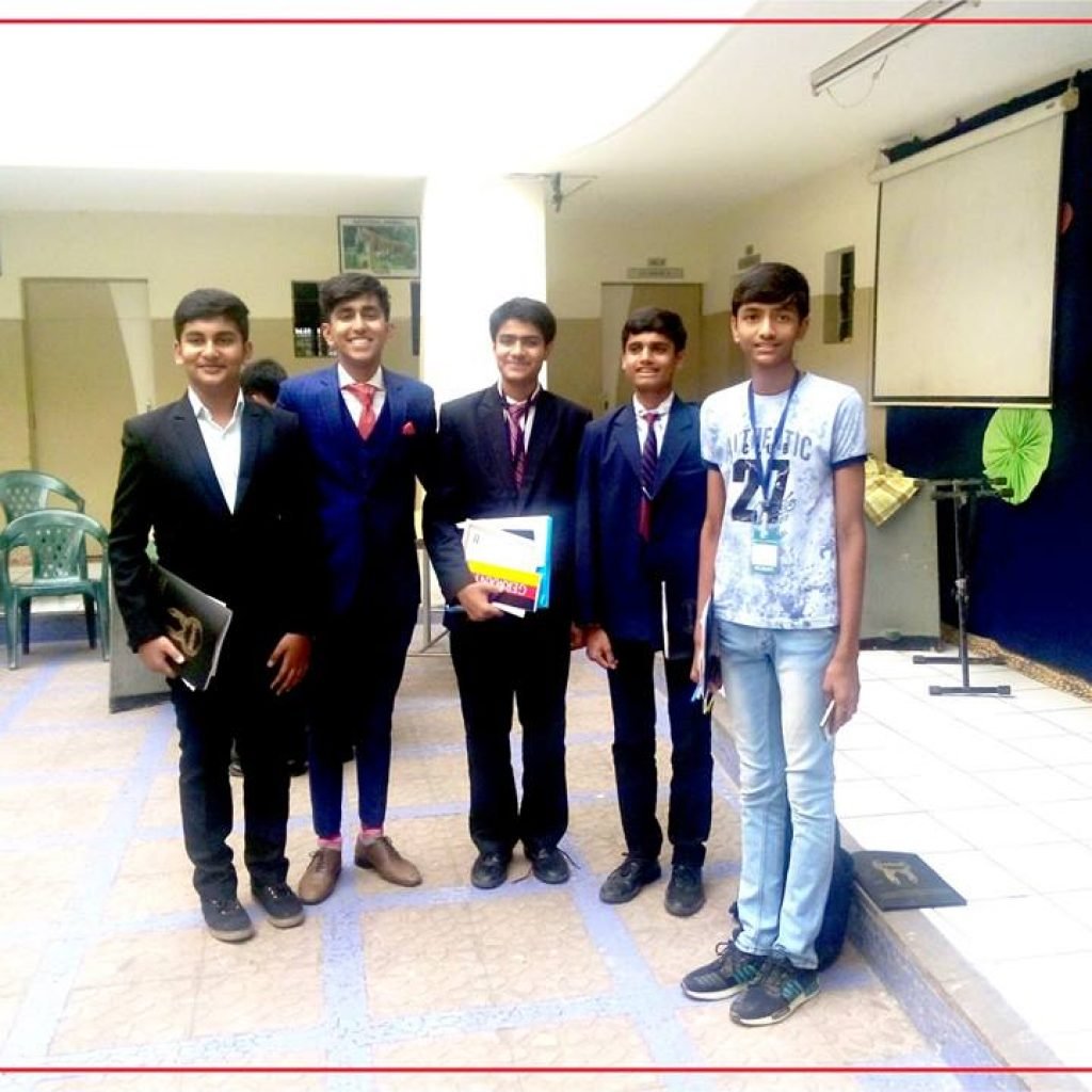 EPS represented in Indian International Model United Nations (IIMUN) DPS - Rajkot