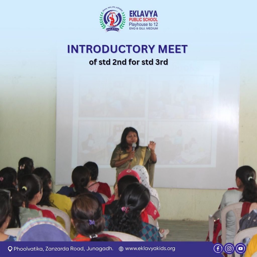 Introductory Meet of std 2nd for std 3rd